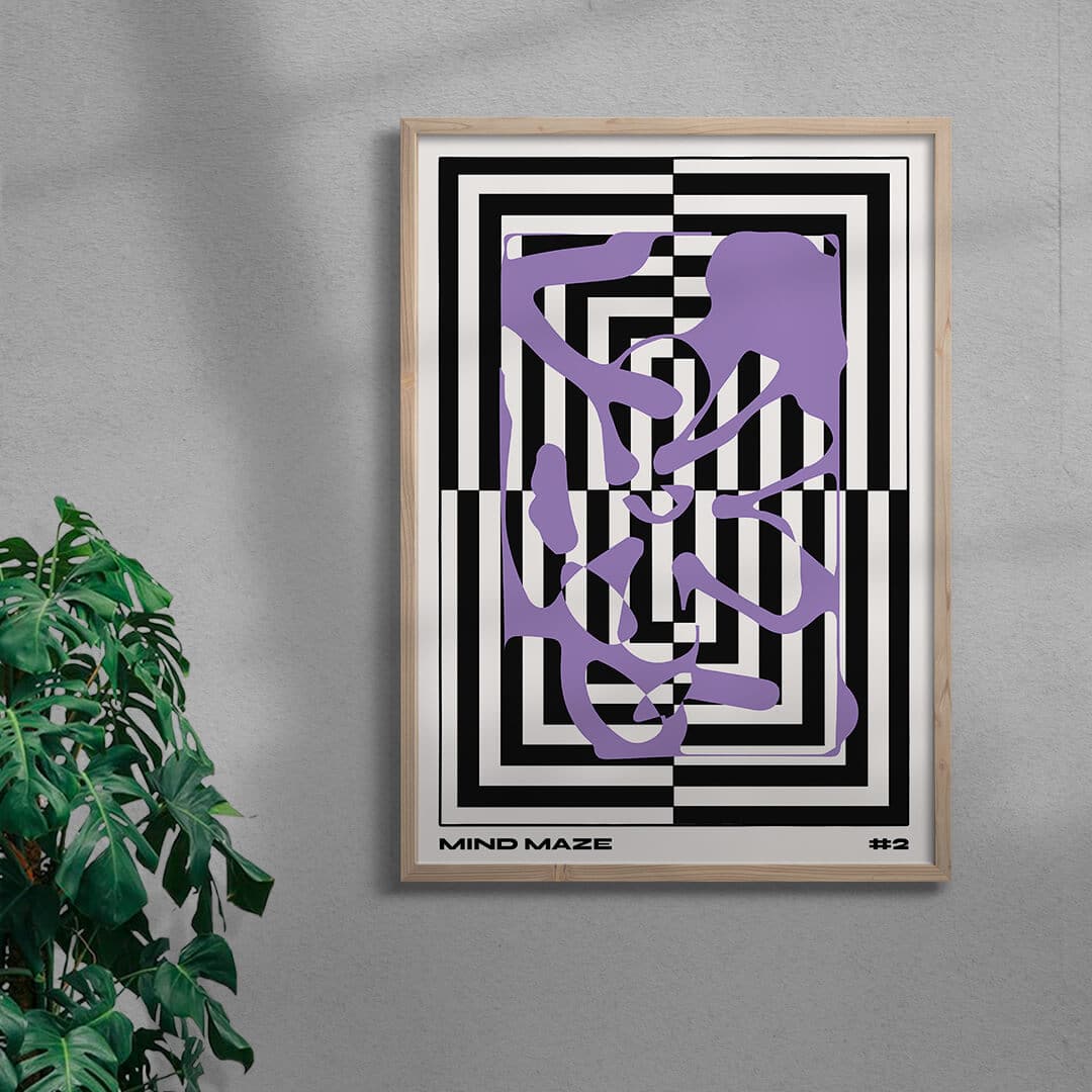 Mind Maze #2 - UNFRAMED