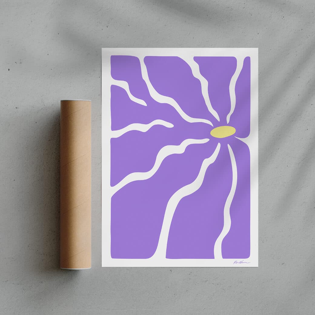 Violet Thirst - UNFRAMED