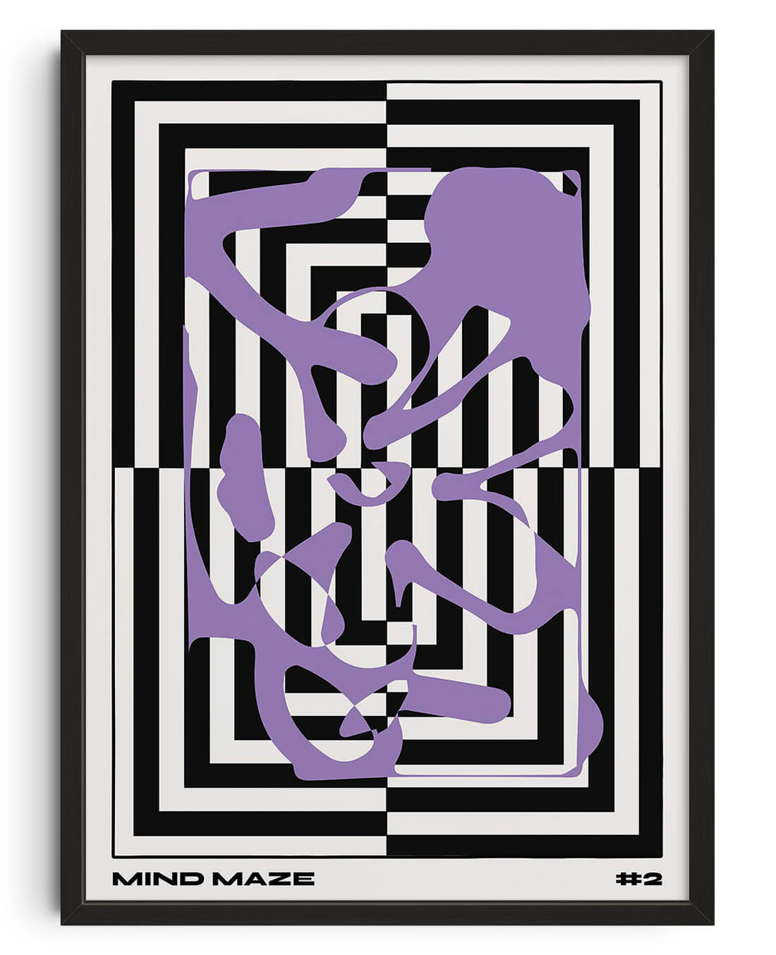 Mind Maze #2 - UNFRAMED