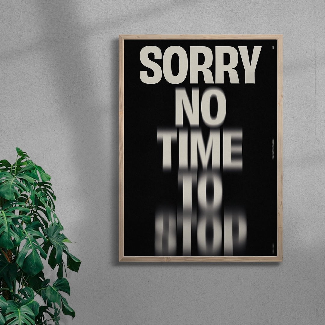 NO TIME TO STOP - UNFRAMED